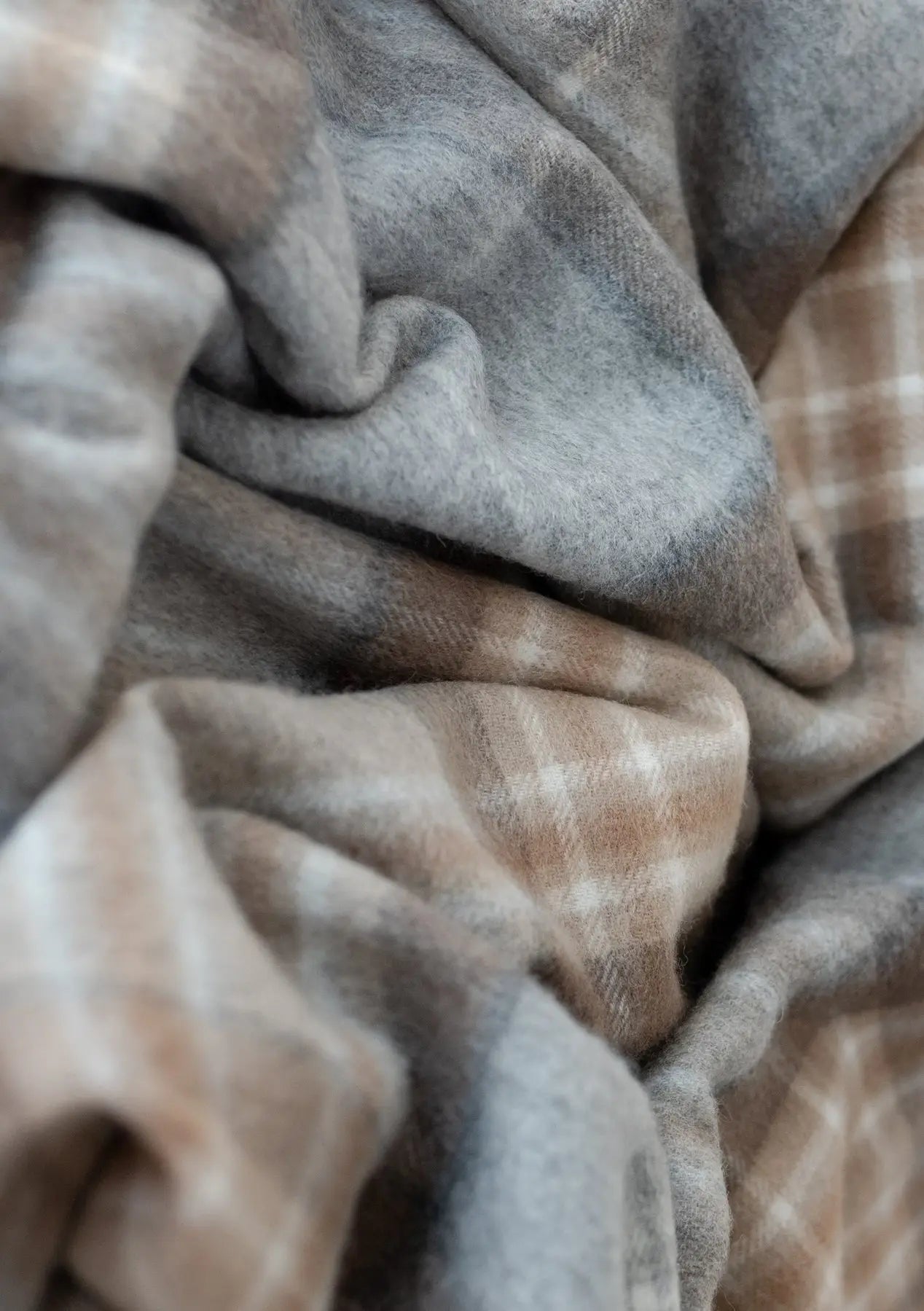 Lambswool Baby Blanket in Mackellar Tartan