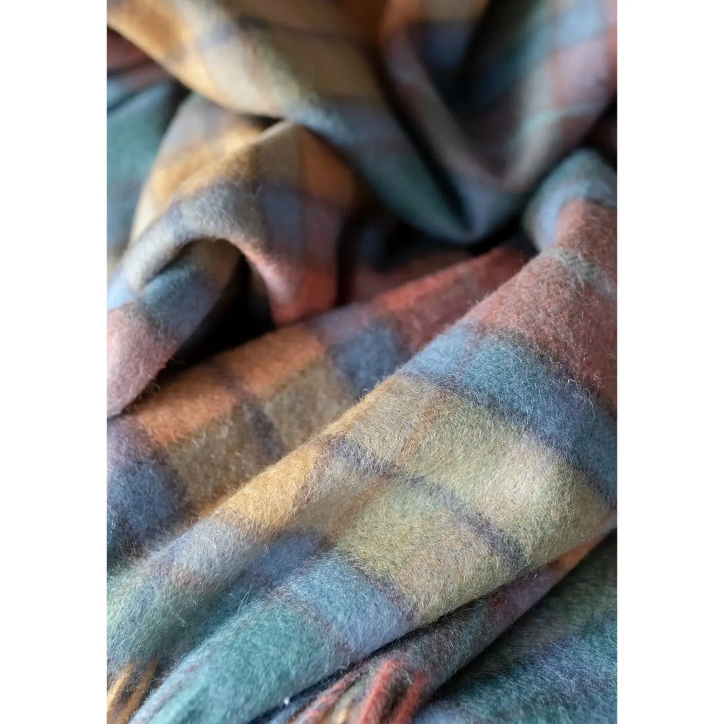 Lambswool Blanket Scarf in Buchanan Antique Tartan