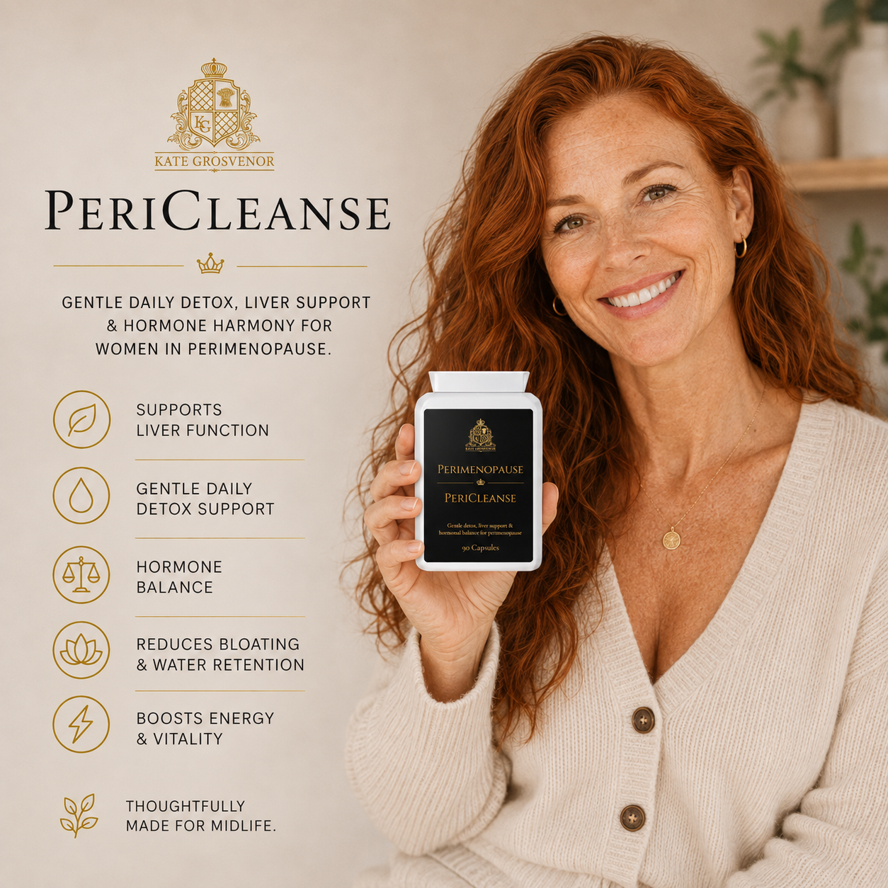 PeriCleanse: Gentle detox, liver support & hormonal balance for perimenopause