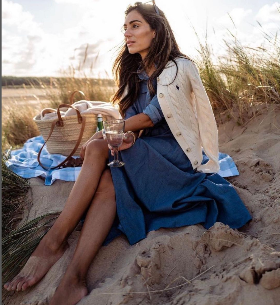 The Sasha Bag: French Basket Tote Bag with Double Handles
