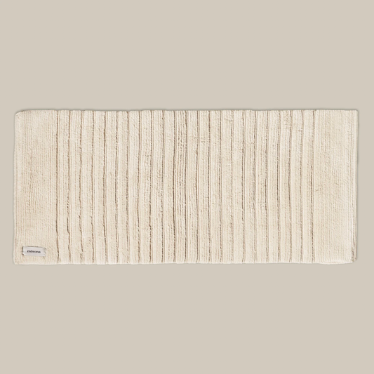 Organic Cotton Bath Mat / Natural