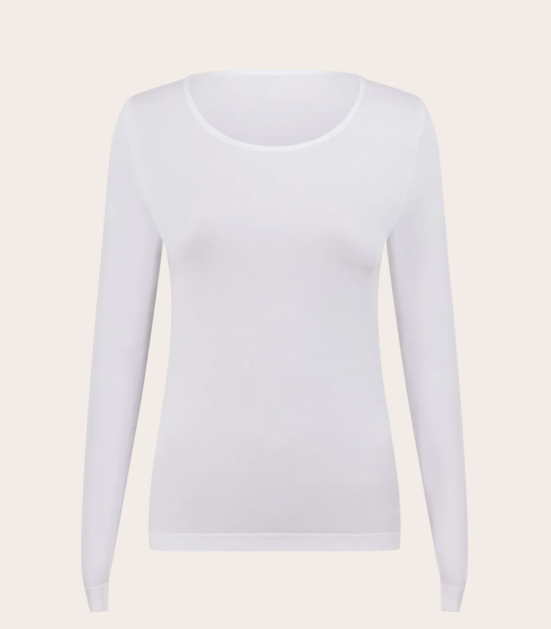 Long Sleeve Top White