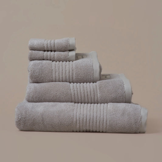 Ultra Soft Bamboo Towels Silver Grey