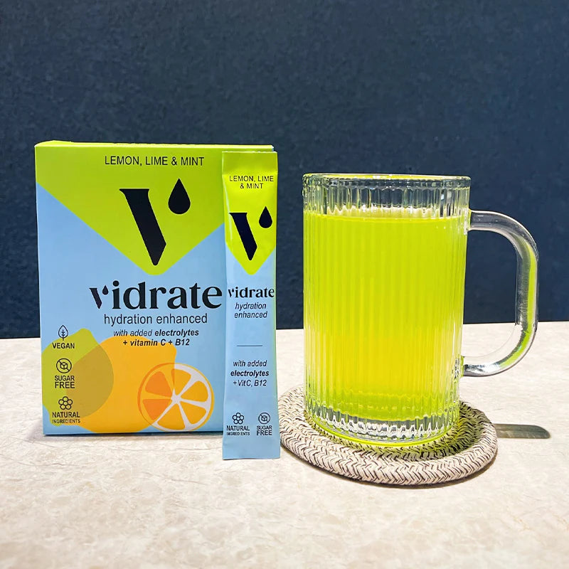 Vidrate Lemon Lime & Mint Hydration Sachets