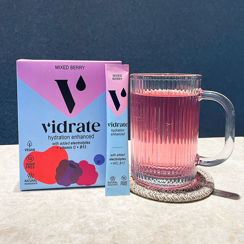 Vidrate Mixed Berry Hydration Sachets (10