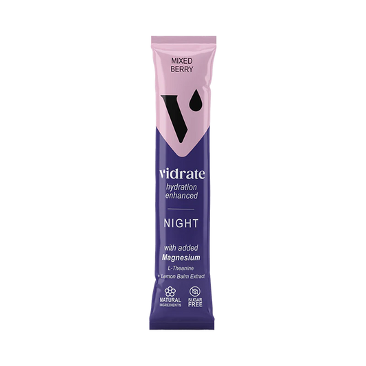 Vidrate Night (Mixed Berry) Hydration Sachets (10)