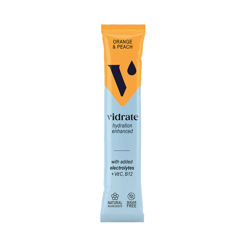Vidrate Orange & Peach Hydration Sachets