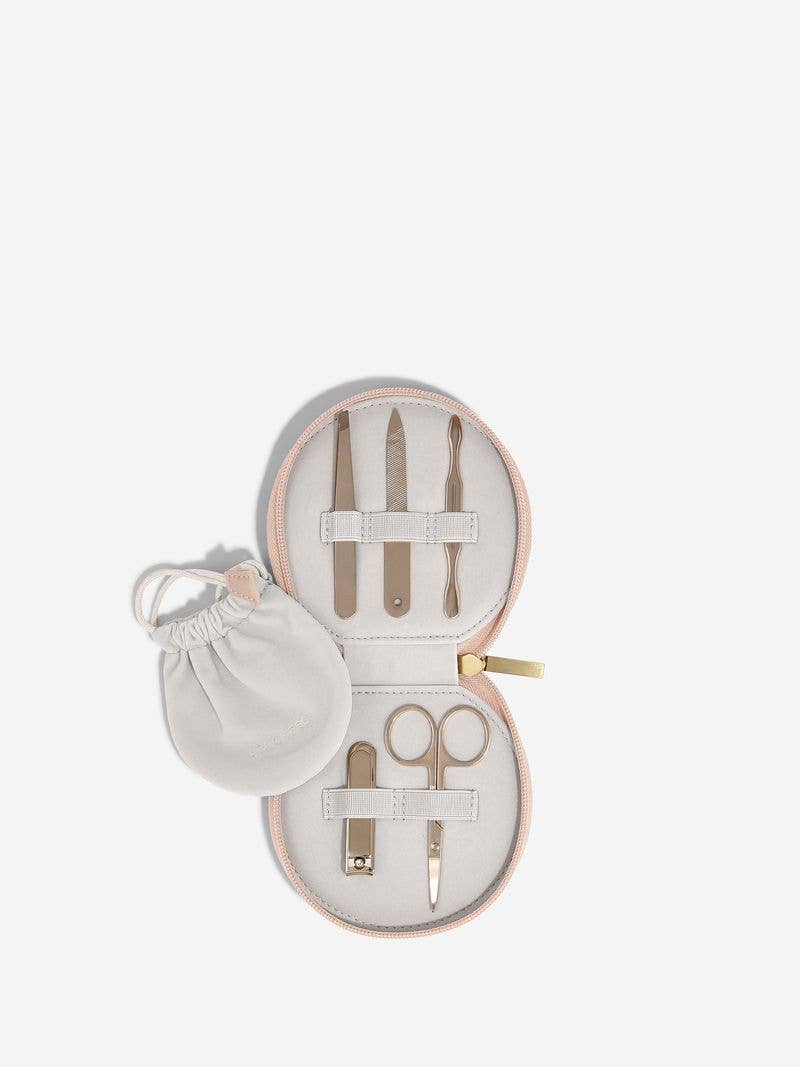 Blush Pink Travel Manicure Set