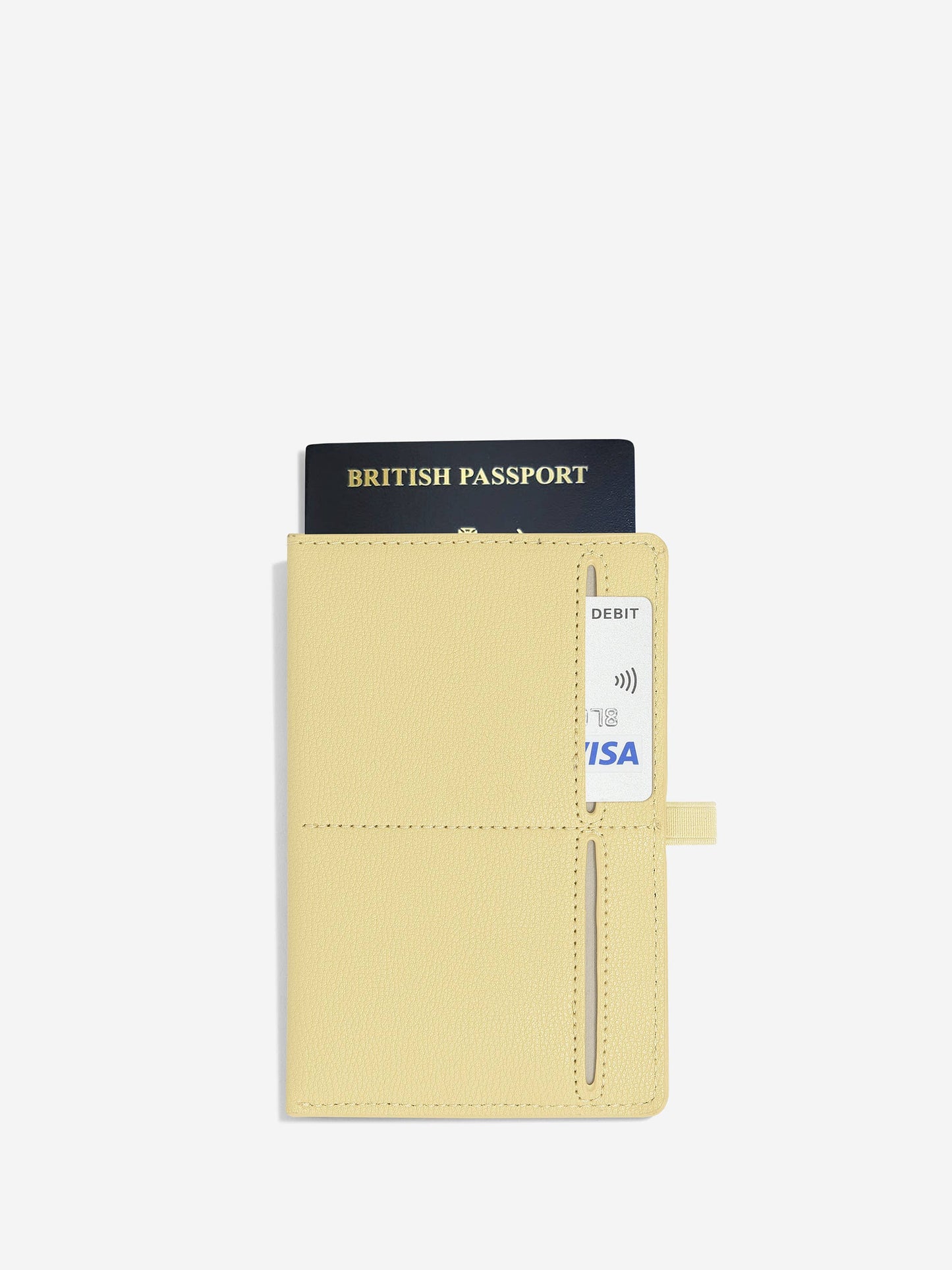 Yellow Passport Sleeve