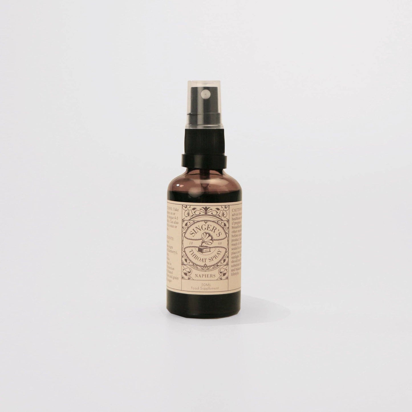 Napiers Singer's Throat Spray: 50ml