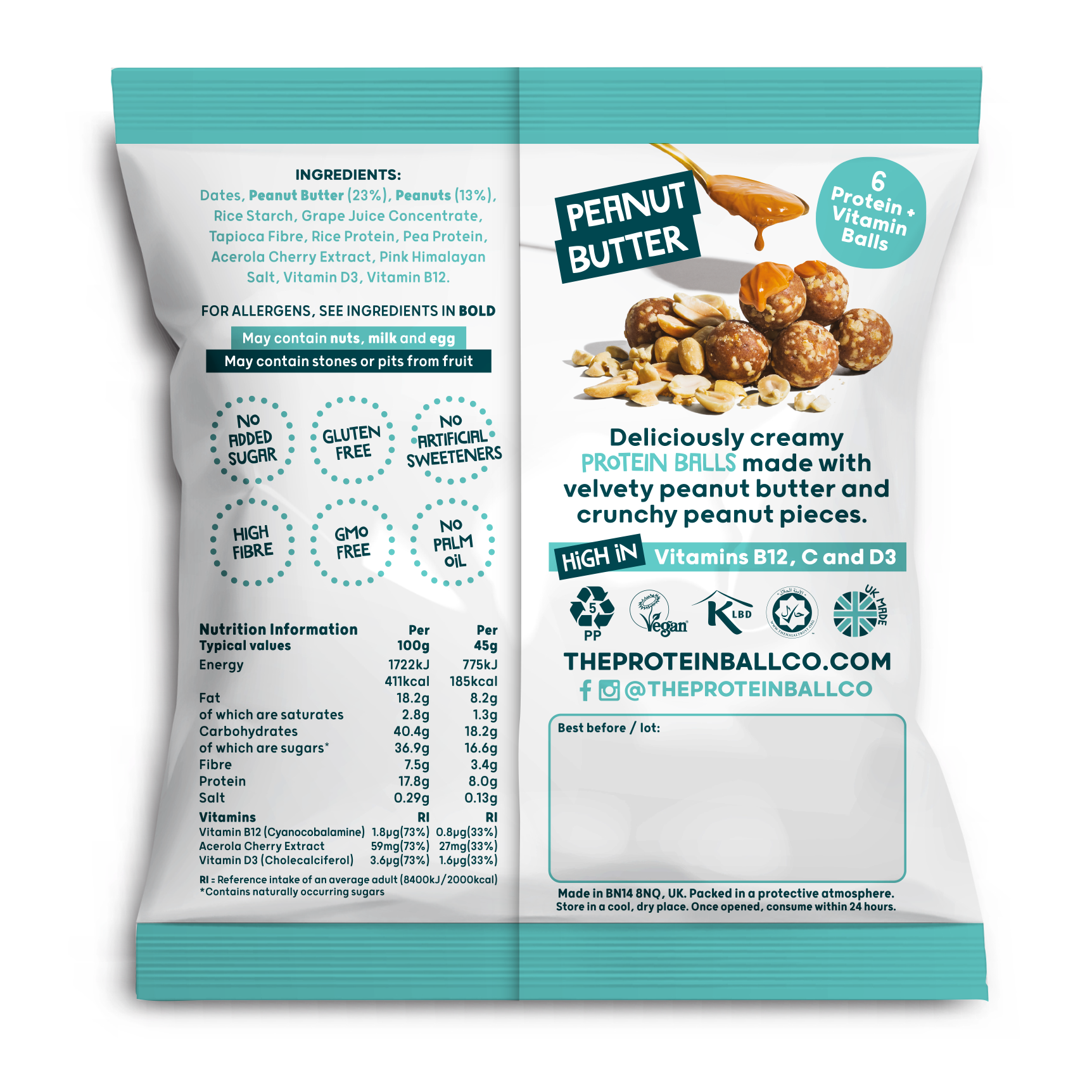 Peanut Butter Vegan Plant Protein