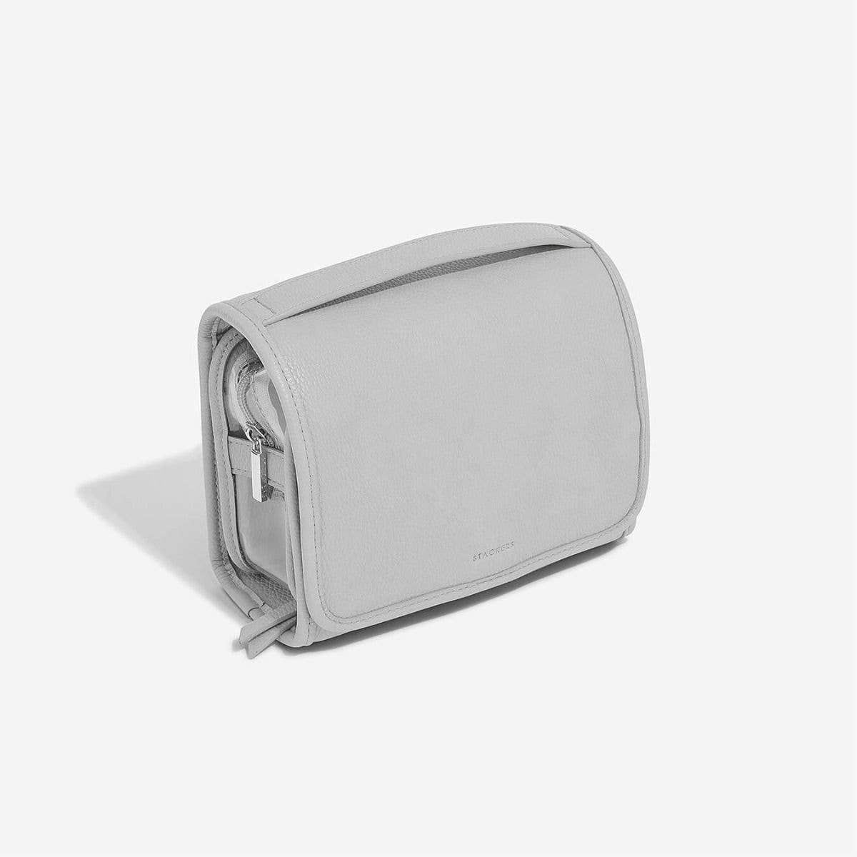 Pebble Grey Small Hanging Washbag