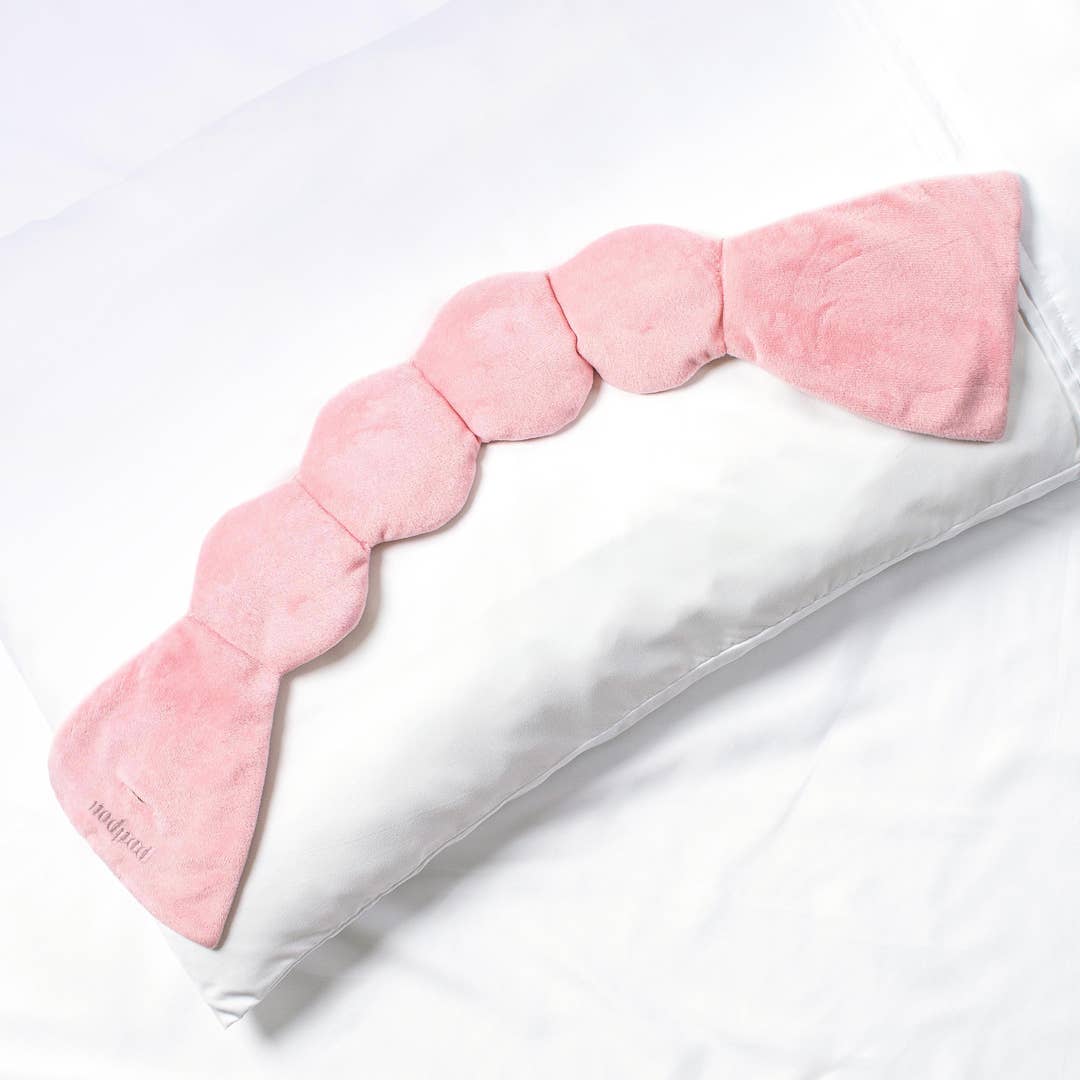 Nodpod Sleep Mask in Blush Pink - Weighted Eye Mask