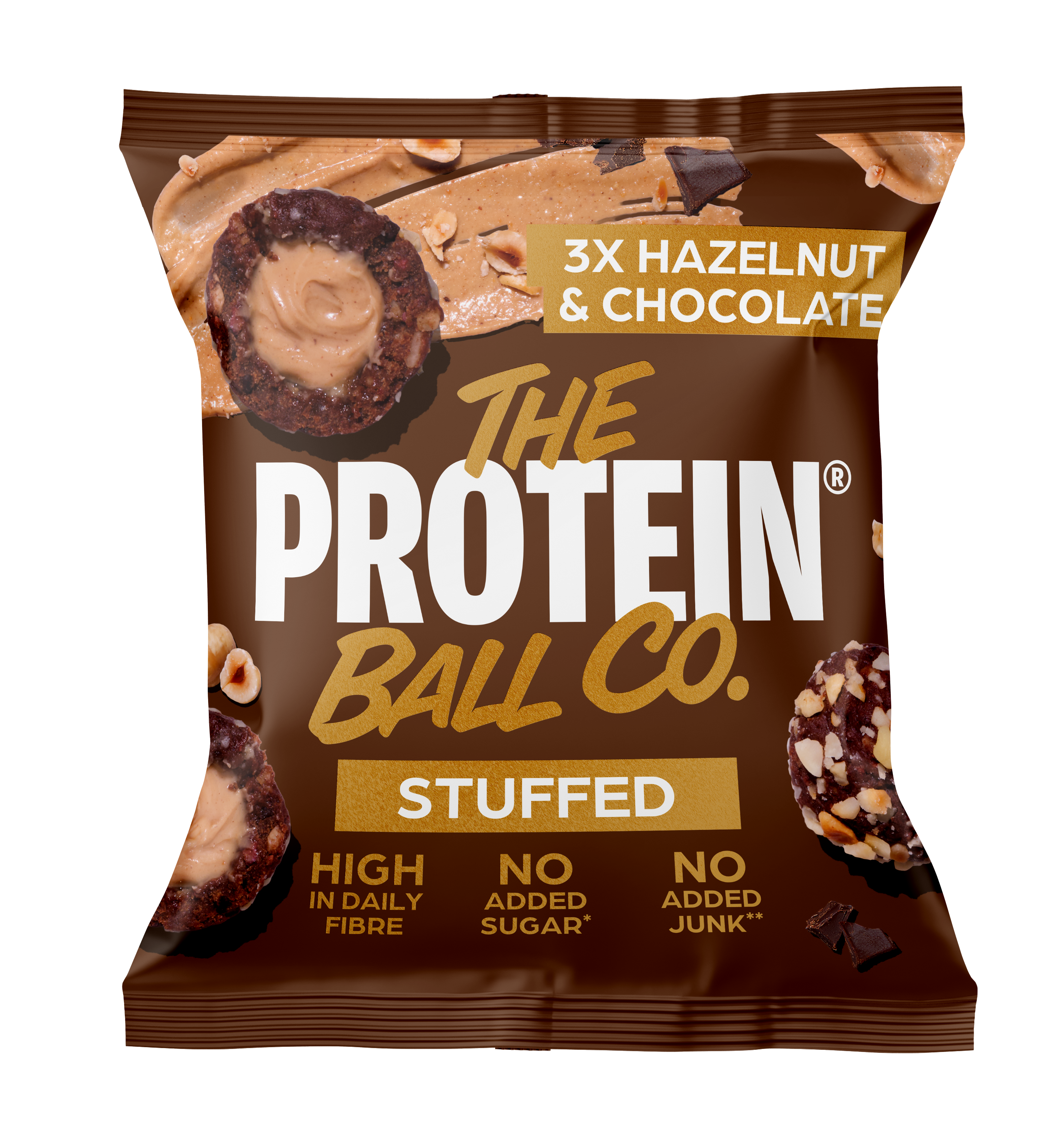 *NEW FLAVOUR* HAZELNUT & CHOCOLATE - STUFFED - 10 X 36G