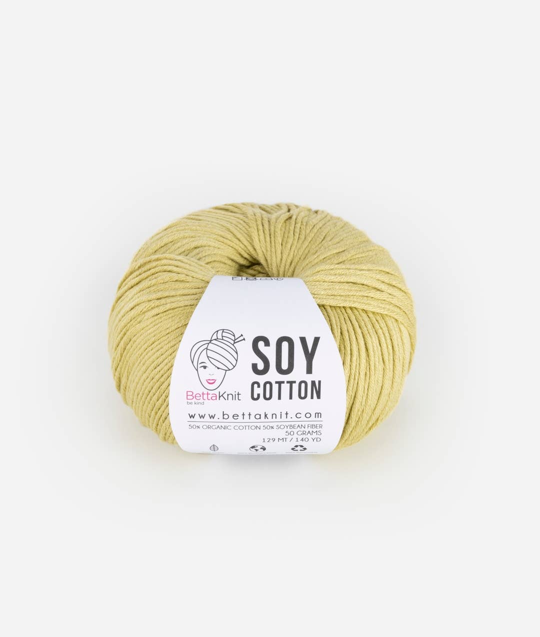Soy Cotton, cotton and soy yarn: Blue Sky