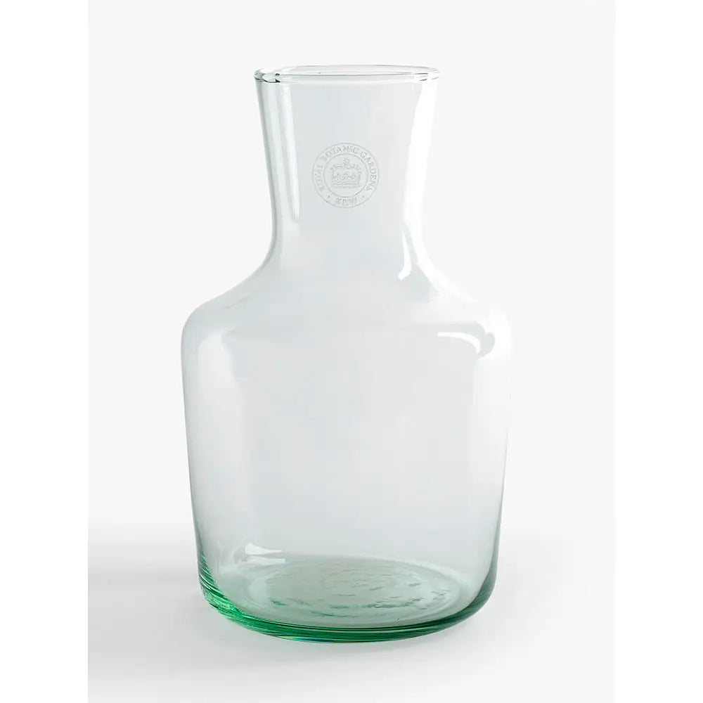 LIVING JEWELS RECYCLED CARAFE ETCHED LOGO