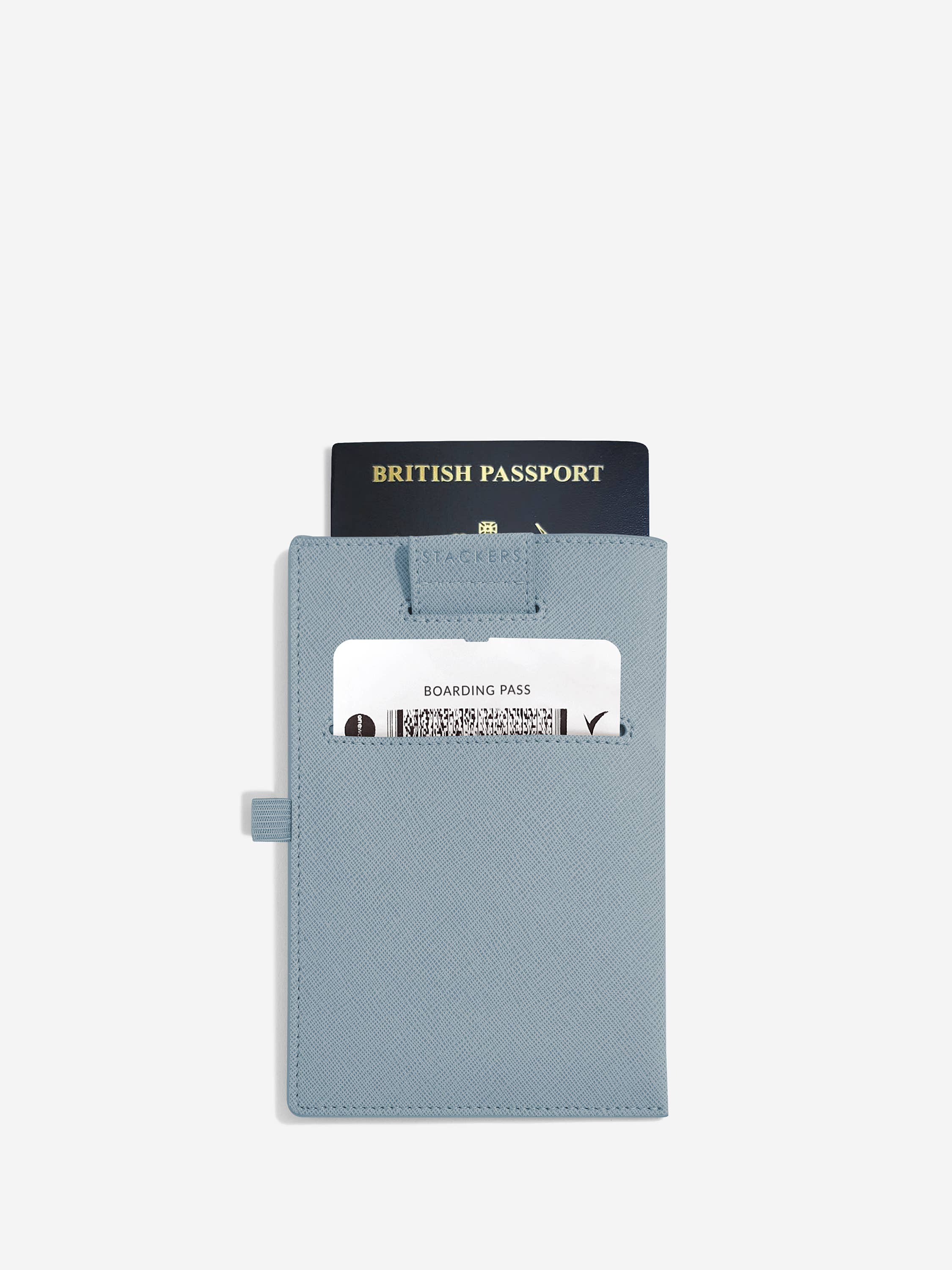 Dusky Blue Passport Sleeve