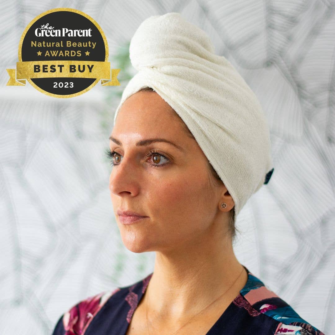 Bamboo Hair Wrap Towel, Super Soft For Drying Hair: Reusable Bamboo Hair Wrap