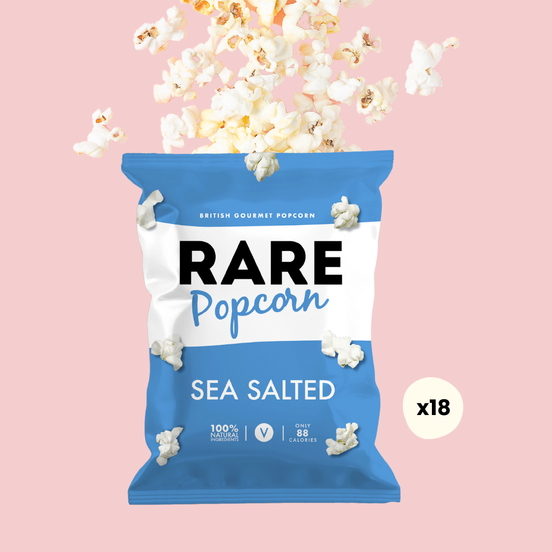 RARE Sea Salted Popcorn (Vegan, Natural)