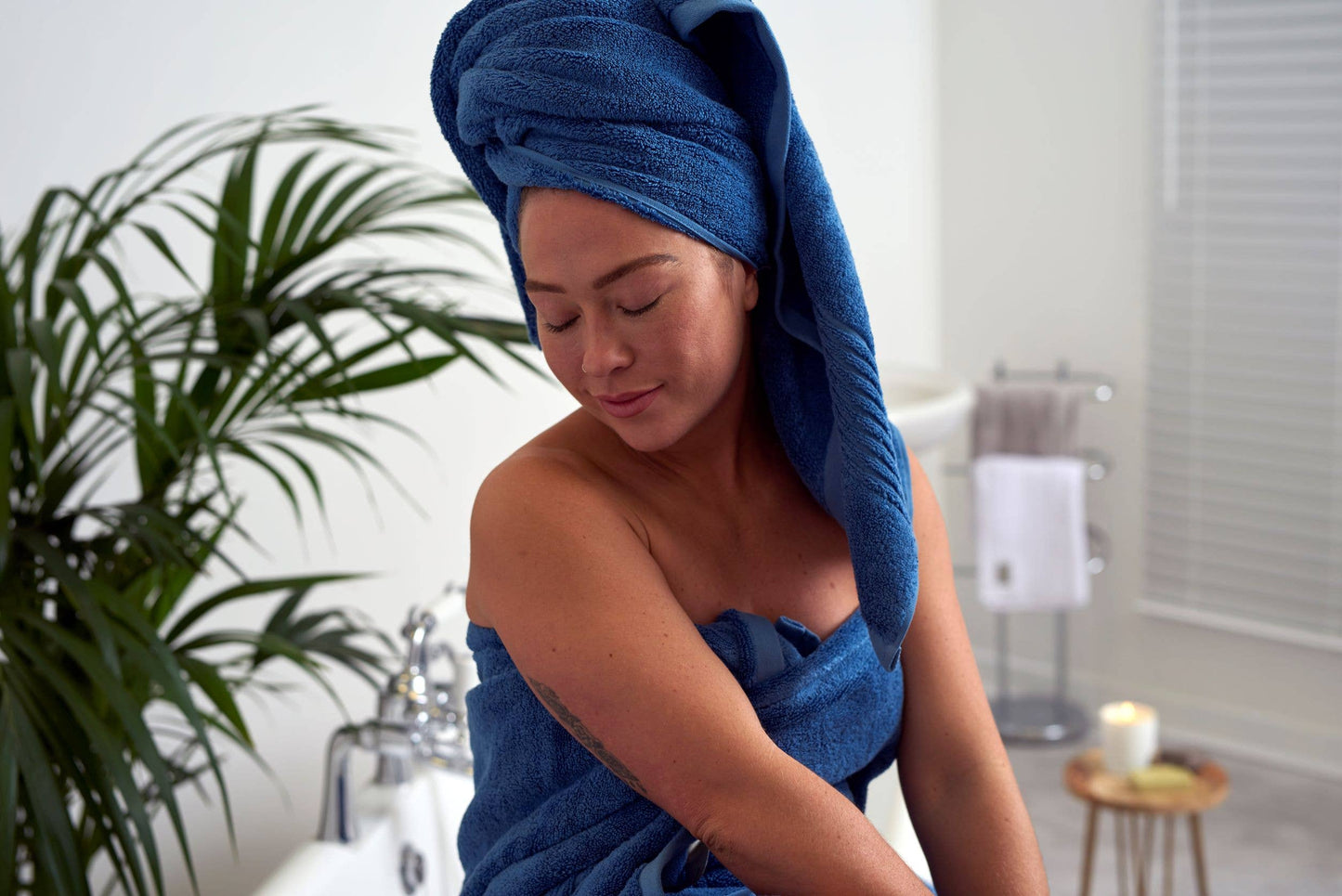 Ultra Soft Bamboo Towels: Hand Towel / Silver Grey