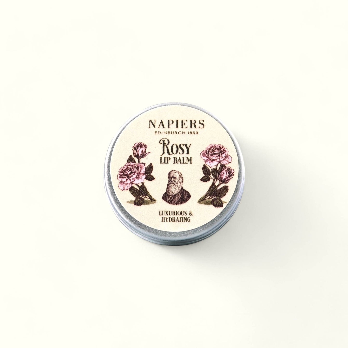 Napiers Rosy Rose Lip Balm: 15ml