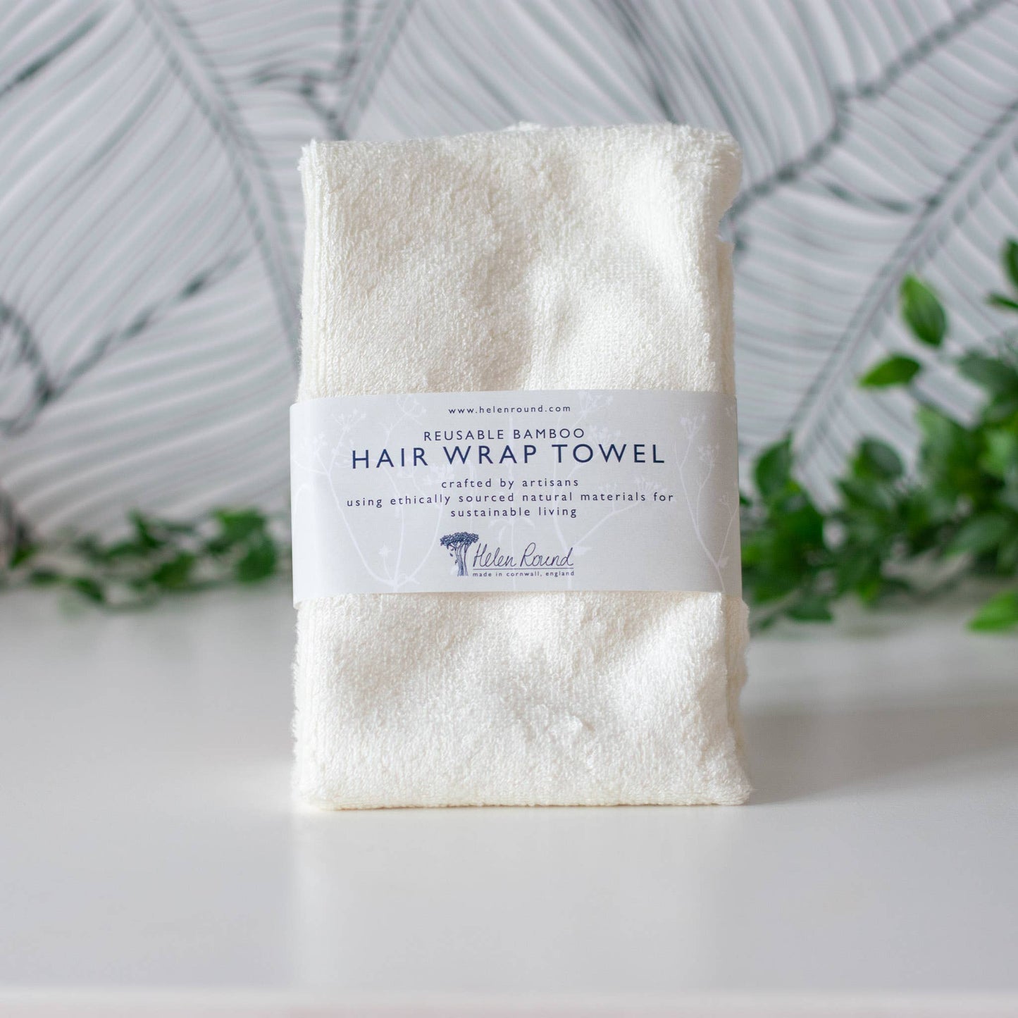 Bamboo Hair Wrap Towel, Super Soft For Drying Hair: Reusable Bamboo Hair Wrap