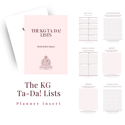 The KG Ta-Da! List System