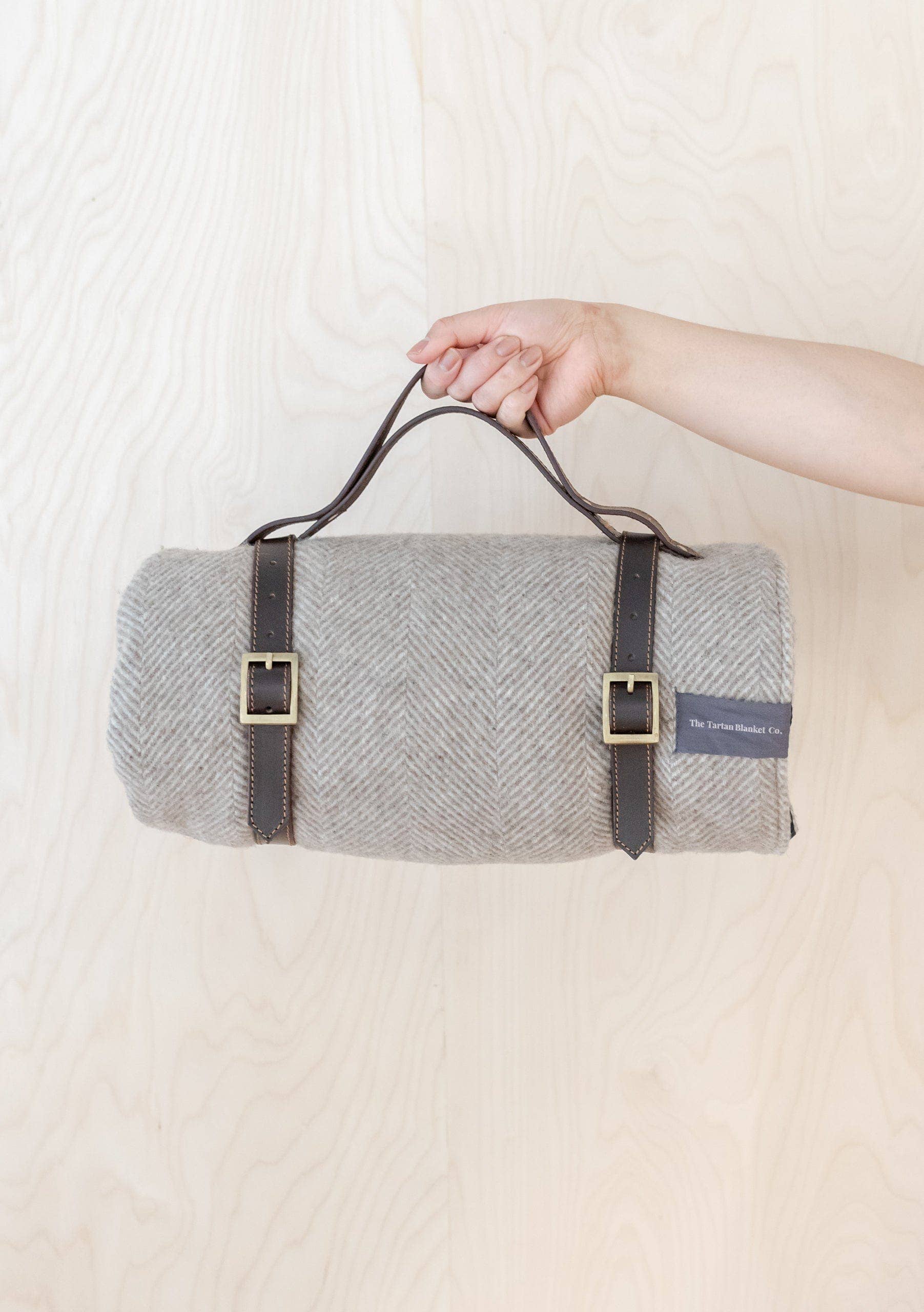 Leather Picnic Carrier