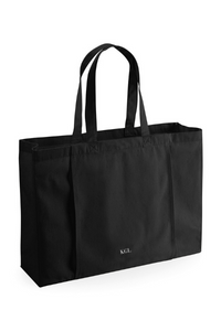 KGL Organic Yoga Tote Bag in Black
