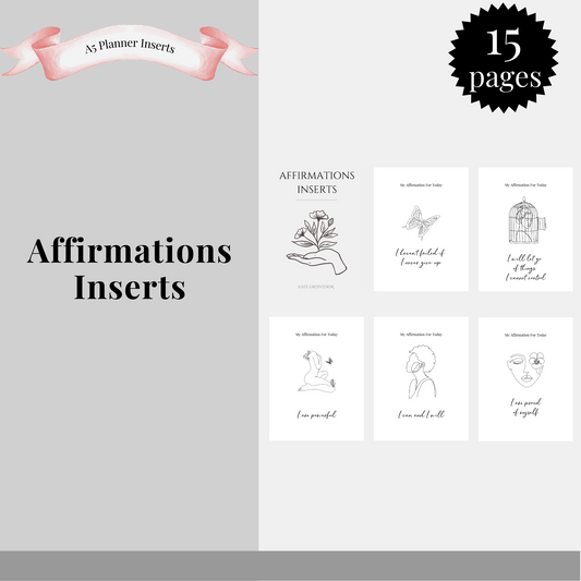 Affirmations Insert