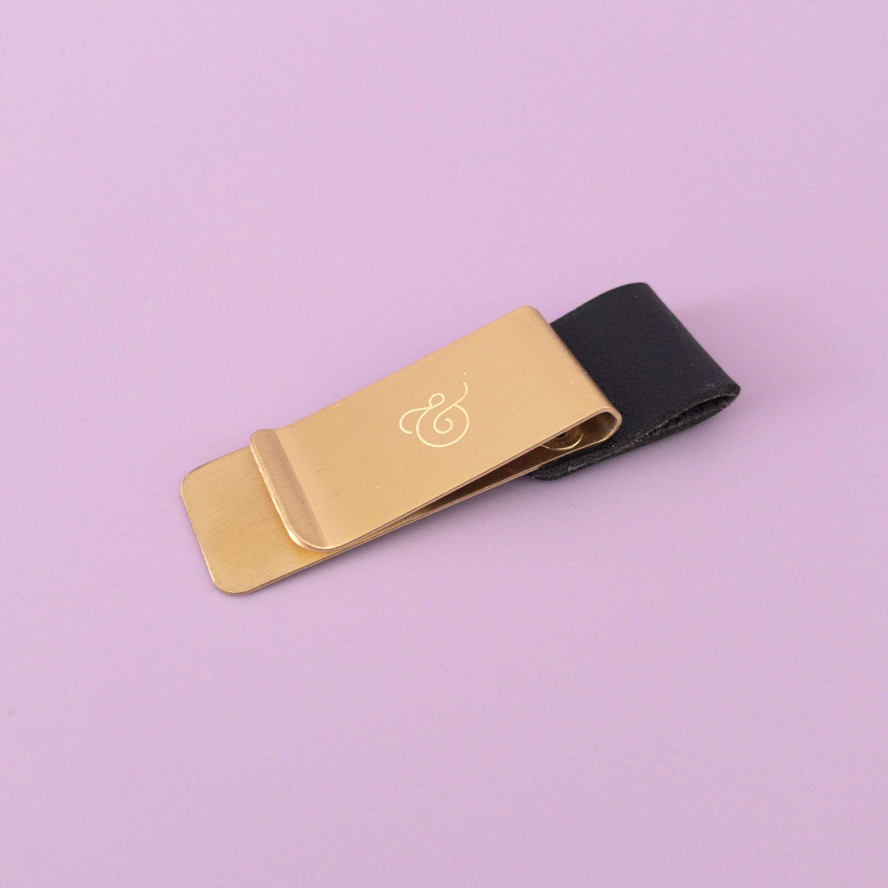 Pen Loop Holder - Black (Vegan Leather)
