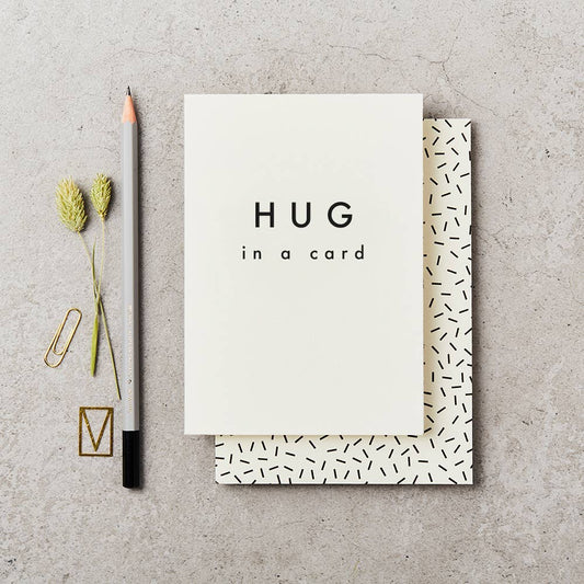 Hug Card Greeting Card