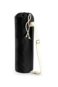KGL Organic Yoga Mat Bag in Black