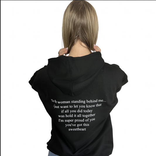 If All you did Today Hoodie ( Black )