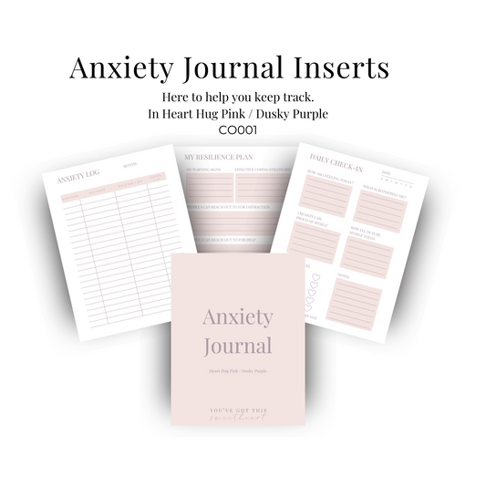 Anxiety Journal Insert