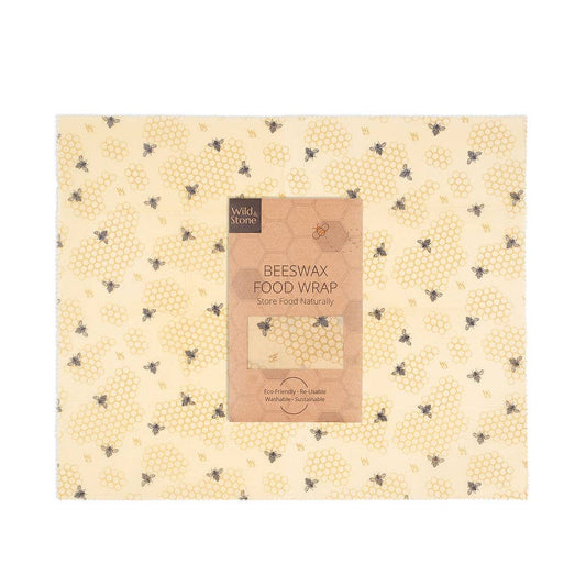 Beeswax Food Wraps - Honeycomb Pattern - 1 XL Bread Wrap