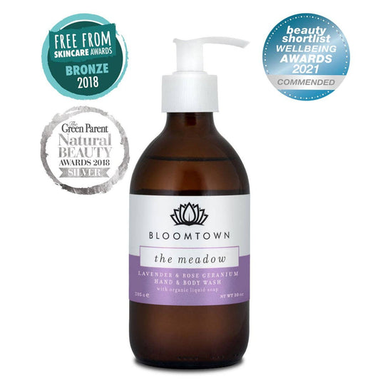 Bloomtown Organic Hand & Body Wash - The Meadow (Lavender & Rose Geranium)