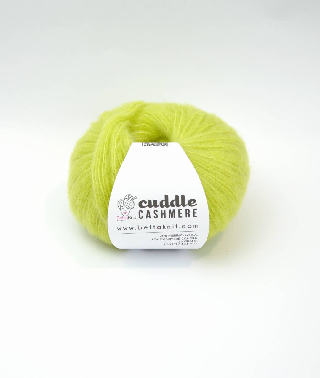 CUDDLE CASHMERE - Soft and Very Warm Cashmere: Lime Punch